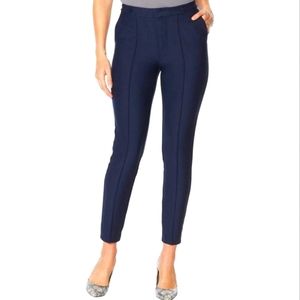 G Giuliana Knit Twill Pintuck Ankle Pant 675--351